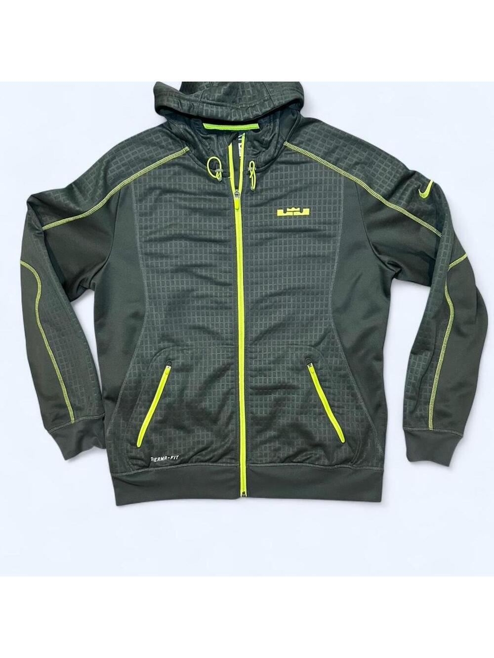 Nike Elite Tech Fleece Jacket Men's forest green-Lebron James!